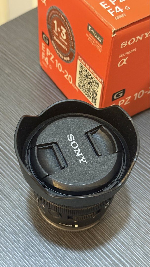 Sony E PZ 10-20mm F4G Lens (Category: Lens & Kits) located in Pasig City. Submitted by bigoliii (Listing ID 1430759191, Image 2). Description: Bought from Henry's Cameras January 2026 Used once just to test Slightly Negotiable .