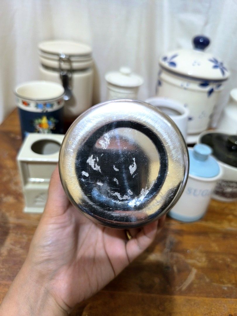 Stainless Coffee Canister (Category: Coffee & Tea Tableware) located in Pangil. Submitted by kopee_matcha (Listing ID 1430649315, Image 3). Description: Size : 3.5 " x 5" Price : 250 *Strickly 2 days reservation only * Payment must be completed within 48 hours. If unpaid, your order will be automatically forfeited and the item/s will be given to the next miner. *No deleting of comments *3 or more items (Large pouch or box only) Courier: J&T MOP: 