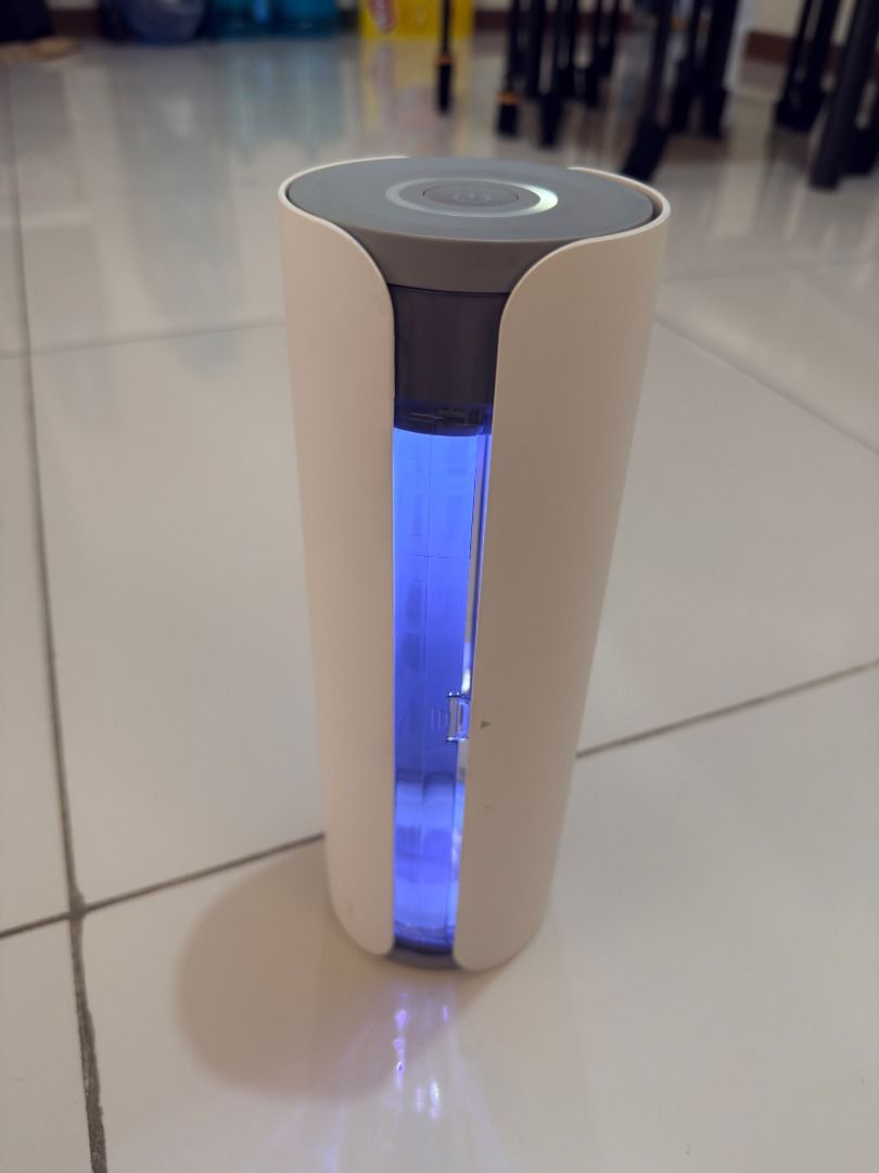 Sunuv Portable UV LED Bottle Sterilizer (Category: Breastfeeding & Bottle Feeding) located in Manila. Submitted by pearleee (Listing ID 1430643122, Image 1). Description: Sunuv portable UV LED bottle sterilizer. It is designed to sterilize bottles. The color is grey. It has a cylindrical shape with a door. The sterilizer is designed to be portable. Rarely used, no box, no usb cable RFS: babies all grown up Item is located in Taguig.