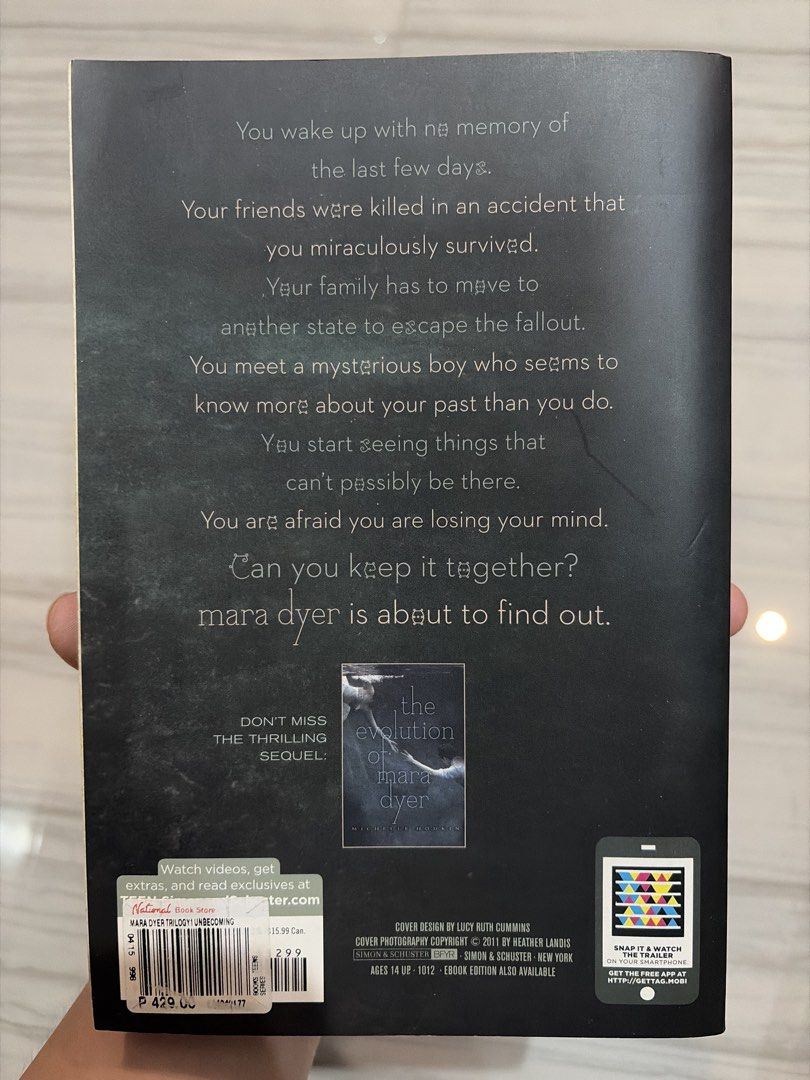 The Mara Dyer Trilogy - Volumes 1 & 2 (Category: Storybooks) located in Morong. Submitted by krmkim (Listing ID 1430751488, Image 2). Description: Sold individually for ₱100 each..