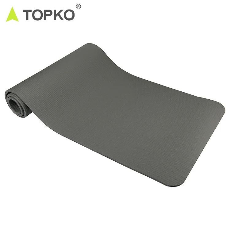 TOPKO Pilates NBR Yoga Mat (Category: Exercise Mats) located in Manila. Submitted by abot.ph.17846 (Listing ID 1430674890, Image 2). Description: Other attributes Place of Origin: Shanghai, China Material: NBR Brand Name: TOPKO Model Number: TOP20106462 Product name: NBR Yoga Mats Color: Gray Type: Yoga & Pilates Size: 183*61cm/173*61cm Thickness: 8~20mm Feature 1: Anti-slip Feature 2: Waterproof Feature 3: Eco-friendly Packing: Easy to clean.