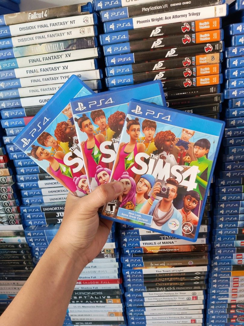 USED PS4 GAME / SIMS 4 / PLUG AND PLAY / PS4 (Category: PlayStation) located in Manila. Submitted by mikkolosg20176 (Listing ID 1430607822, Image 1). Description: PRICE RANGE: 590 LOCATION: MCG PURPLE GAMING TAGUIG BAGUMBAYAN TAGUIG SHIPPING OR PICKUP, GCASH OR COD.