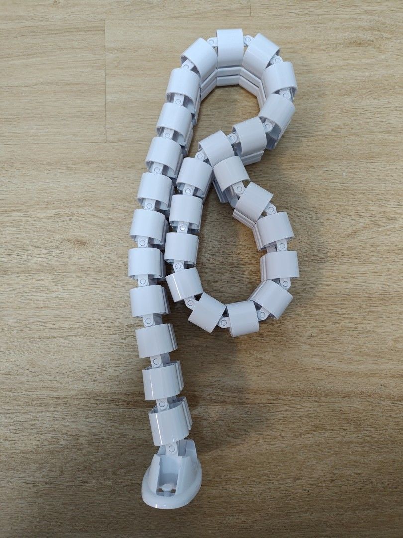 White Flexible Snake Cable Organizer, Computers & Tech, Parts ...