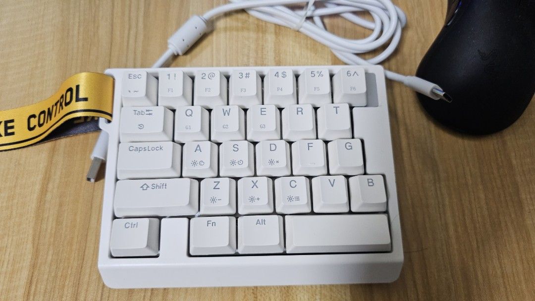 ZUOYA HE30 Magnetic Mechanical Keyboard - White448635745401589761