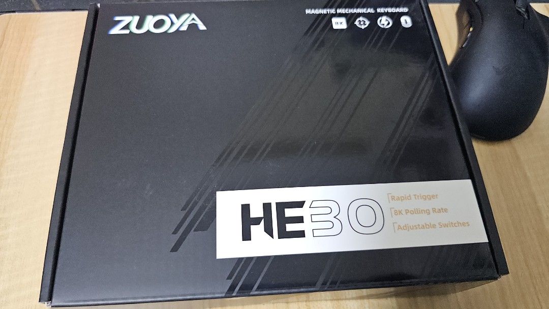 ZUOYA HE30 Magnetic Mechanical Keyboard - White448635745401589763