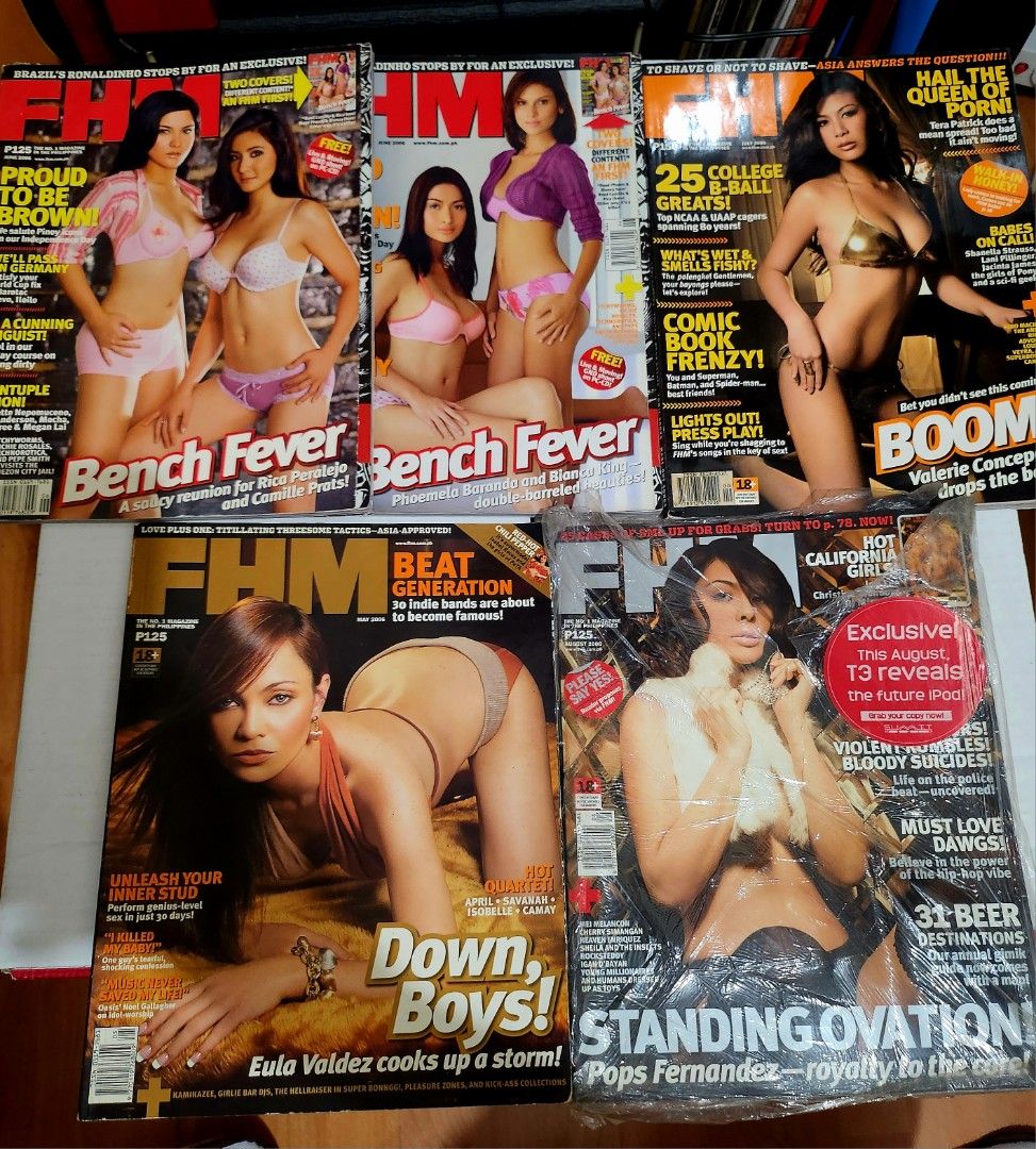 2006 FHM Magazines - Complete (Category: Magazines) located in Taguig. Submitted by sellout2ny (Listing ID 1430906341, Image 3). Description: Complete 2006 issues - 2 different June issues take all 13 magazines for 1200 pesos.