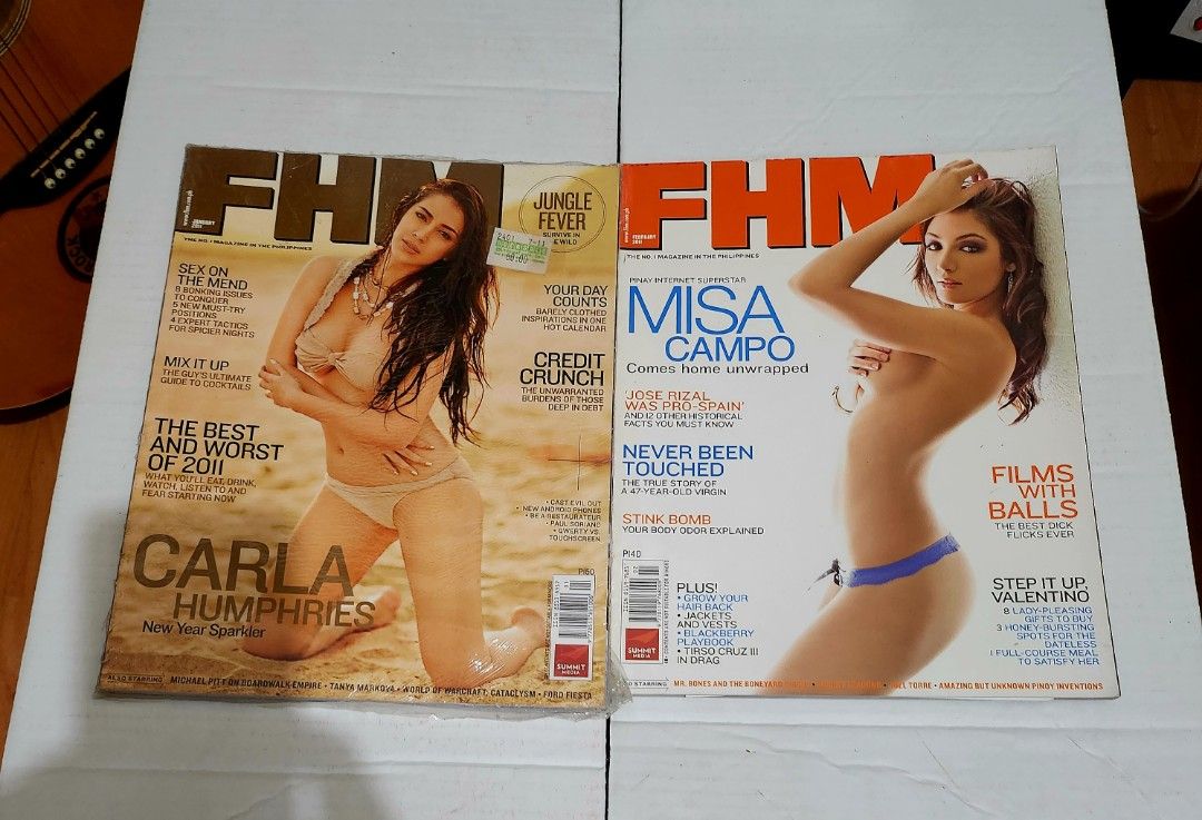 2011 FHM Magazines - Incomplete (Category: Magazines) located in Taguig. Submitted by sellout2ny (Listing ID 1430908703, Image 2). Description: 2011 FHM issues - missing October and December issues take all 10 magazines for 900 pesos.