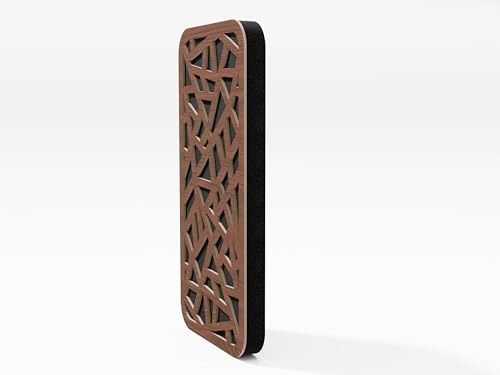 4 Pack — Narrow Sound Absorption-Diffuse Acoustic Panel | Diffusion ...