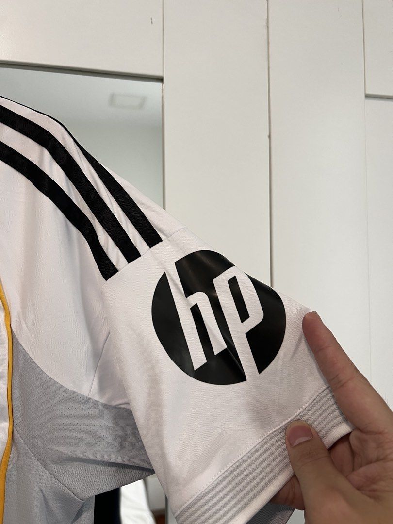 Adidas Real Madrid 2023/24 Home Jersey - Mbappe #10 Champions league (Category: Activewear) located in Singapore. Submitted by nananoah (Listing ID 1430948529, Image 3). Description: I got it as a birthday present but i already have the jersey already . Also , it is small on me anyways so looking to sell it . Size S . Brand new . .