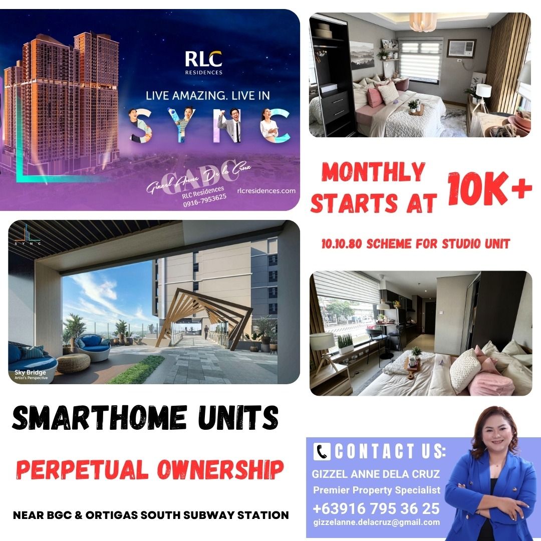 Affordable Pre-Selling 1 Bedroom Smarthome Condo for sale in C5 Bagong ...