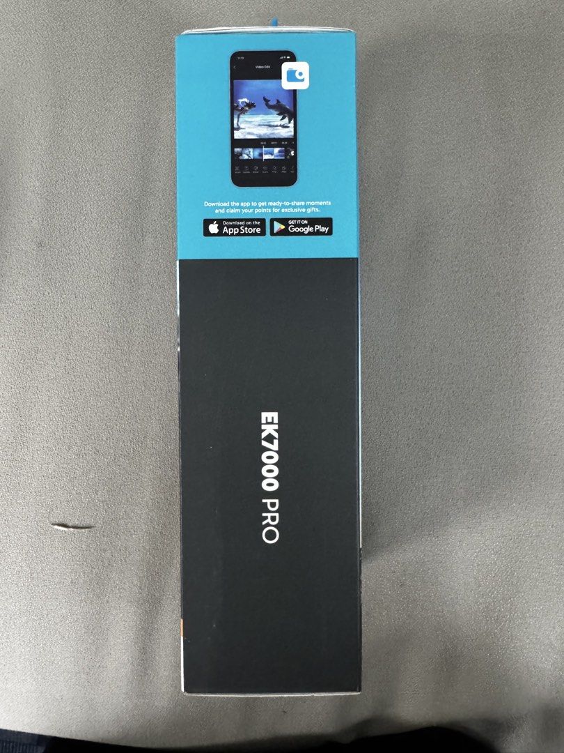 AKASO EK7000 PRO Action Camera (Category: Cameras) located in San Mateo. Submitted by ela0619 (Listing ID 1430886352, Image 2). Description: Brand New Action Camera Originally bought for ₱5,700. Now selling at an affordable price—great deal!.