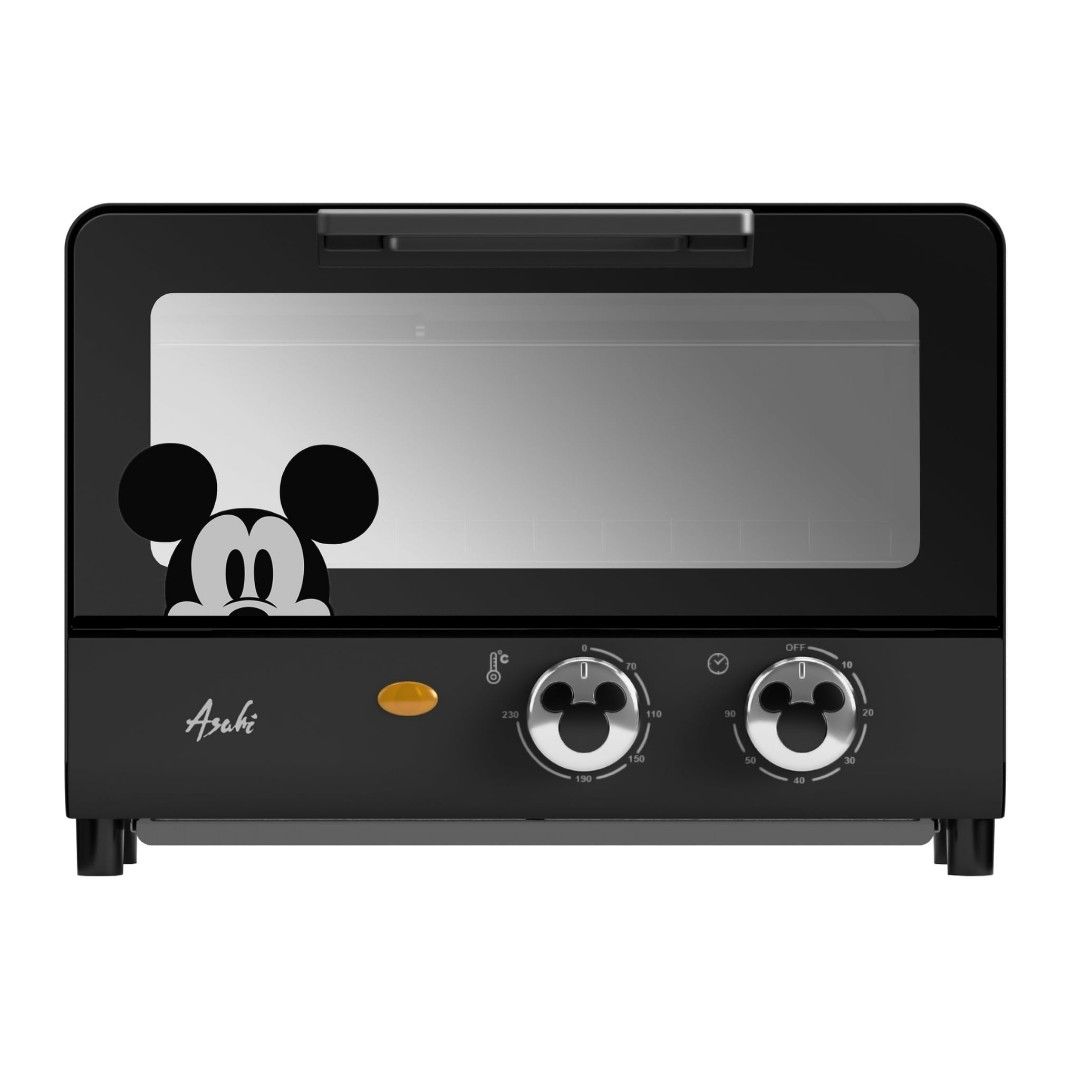 Asahi True Original Mickey Oven Toaster (Category: Ovens & Toasters) located in Quezon City. Submitted by jsphnrm (Listing ID 1430879932, Image 1). Description: Brand new, never used. SRP: 3,250 other online: 2,600 12 liter capacity removable crumb tray and food tray thermostat controlled heating operation with indicator light.