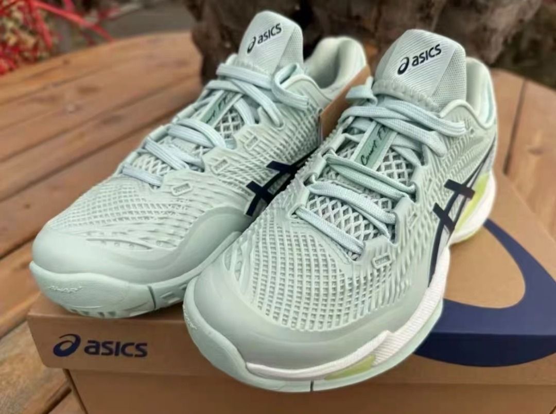 ASICS Court FF 3 Grey-Green (Category: Sneakers) located in Singapore. Submitted by heymissnicole (Listing ID 1430843773, Image 3). Description: Multiple colors available, all sizes are standard and complete, shop with confidence 🎁 View actual product photos.