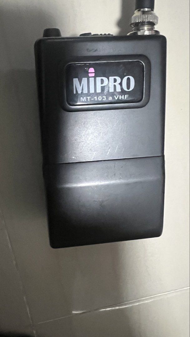 BMB Microphone & Mipro Speaker System467895194537830402