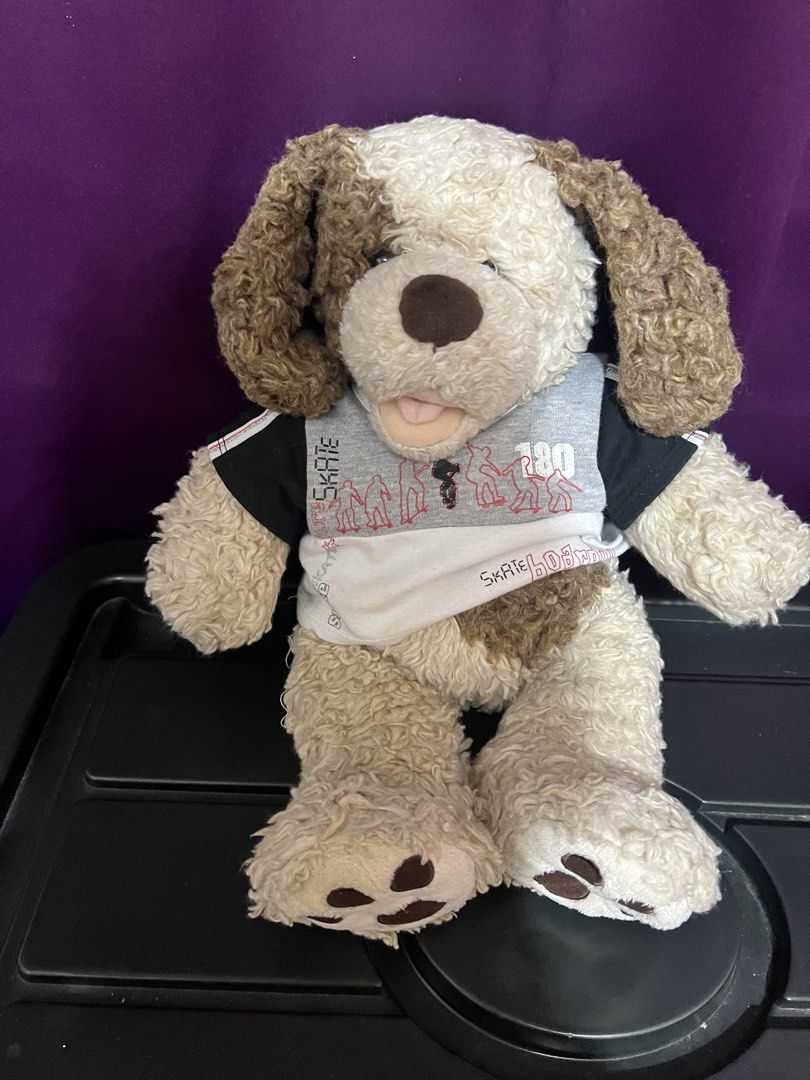Build-A-Bear Dog Plush Toy (Category: Plushies & Soft Toys) located in Quezon City. Submitted by melalog (Listing ID 1430908385, Image 1). Description: In good condition stuffed toy. Selling for 300 plus shipping. Pm if interested.