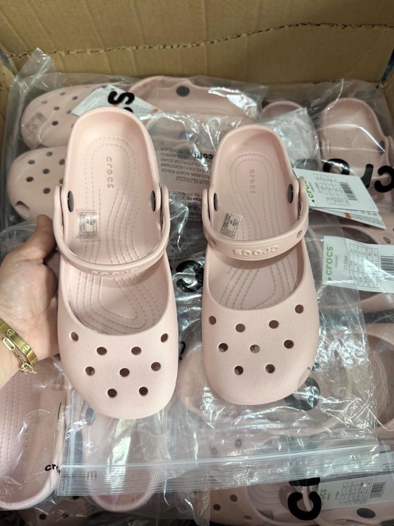 Crocs Ballet (Category: Flats & Sandals) located in Angeles City. Submitted by btsvtreasures (Listing ID 1430858818, Image 3). Description: Crocs Ballet Limited Stocks Only !! with free ecobag sizes: w5-w9 loc: pamp mod: direct jnt mop: gcash payment first policy pre-order 3-7 days no meet-up, shipping is via direct jnt only.