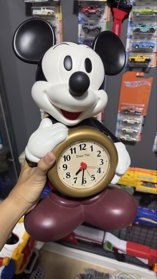 Disney Time Mickey Mouse Clock, Hobbies & Toys, Collectibles ...
