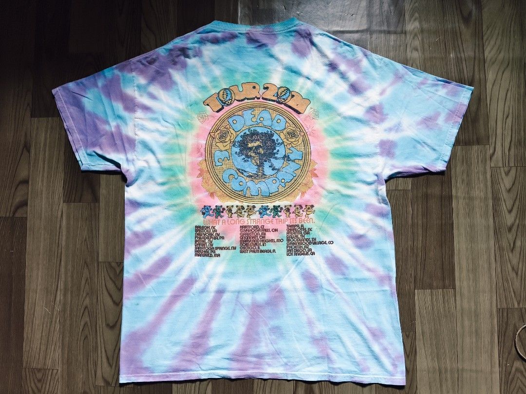 Greatful dead & Company Tour 2021 (Category: Activewear) located in Maasin. Submitted by jonaldukaypickers (Listing ID 1430847784, Image 2). Description: Size Xl Dimension 23/30 Payment Gcash Add shipping fee 75 location Maasin City Southern Leyte.