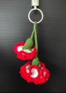 Carnation crochet For Sale | Handmade Craft | Carousell Singapore