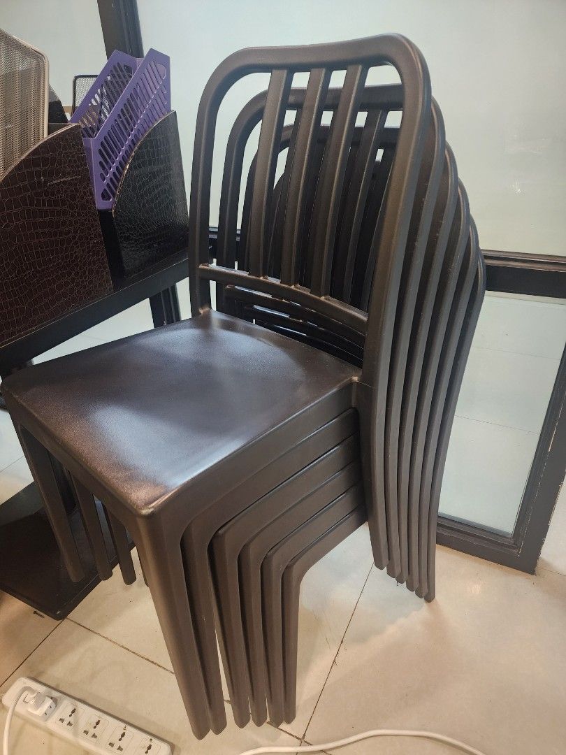 Black Polypropylene Chair | Quality & Comfortable (Category: Chairs) located in Quezon City. Submitted by foxsquaredeals (Listing ID 1430868074, Image 1). Description: 20 pcs available RFS: Used from previous business Own pick up/SF shouldered by buyer. MOP: Cash upon pick up, BDO, BPI or Chinabank.