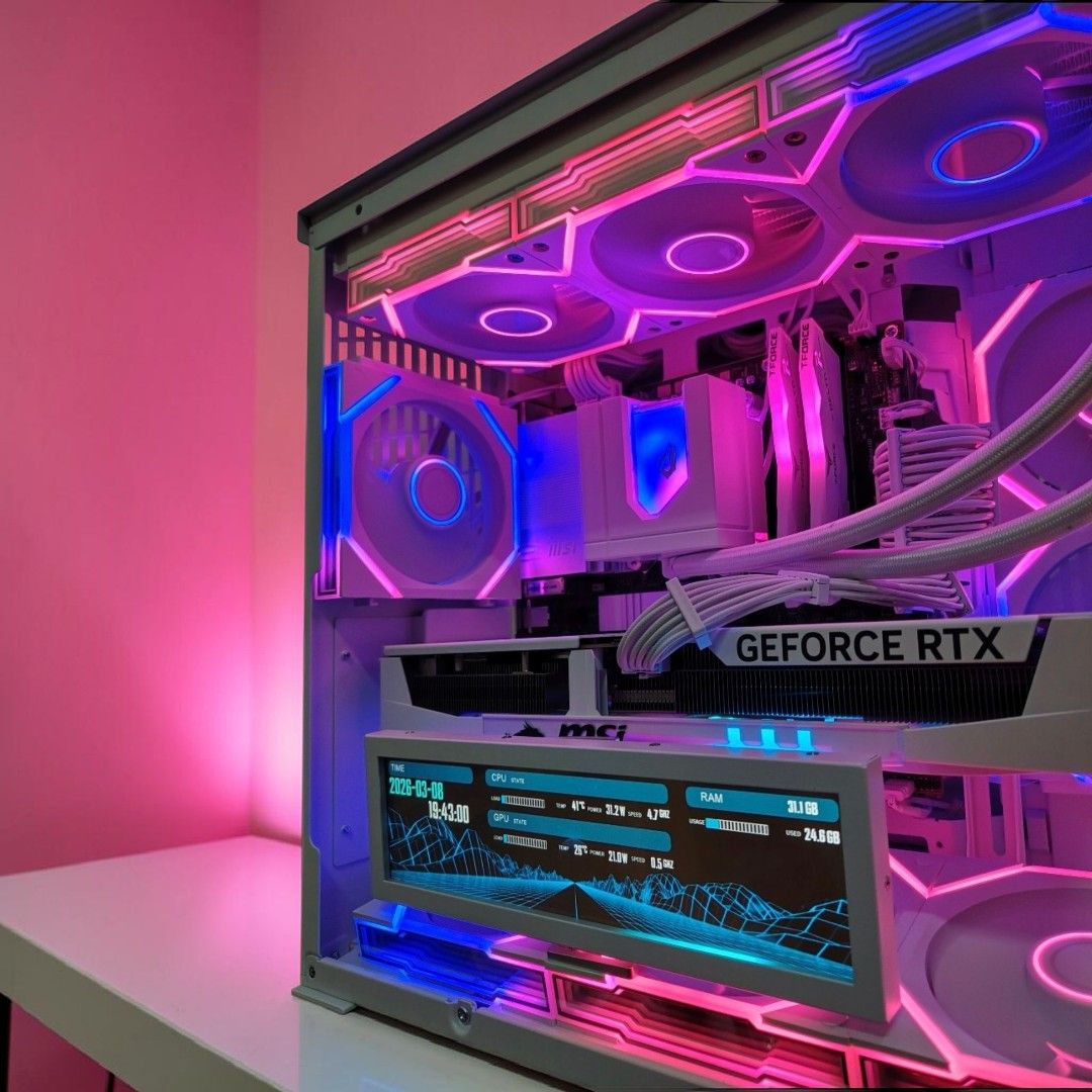 🔥【High-End White Gaming PC | Brand New Build | Beast Performance】🔥422284799142809602