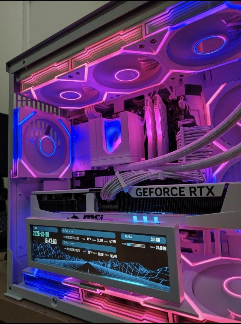 🔥【High-End White Gaming PC | Brand New Build | Beast Performance】🔥422284799142809603