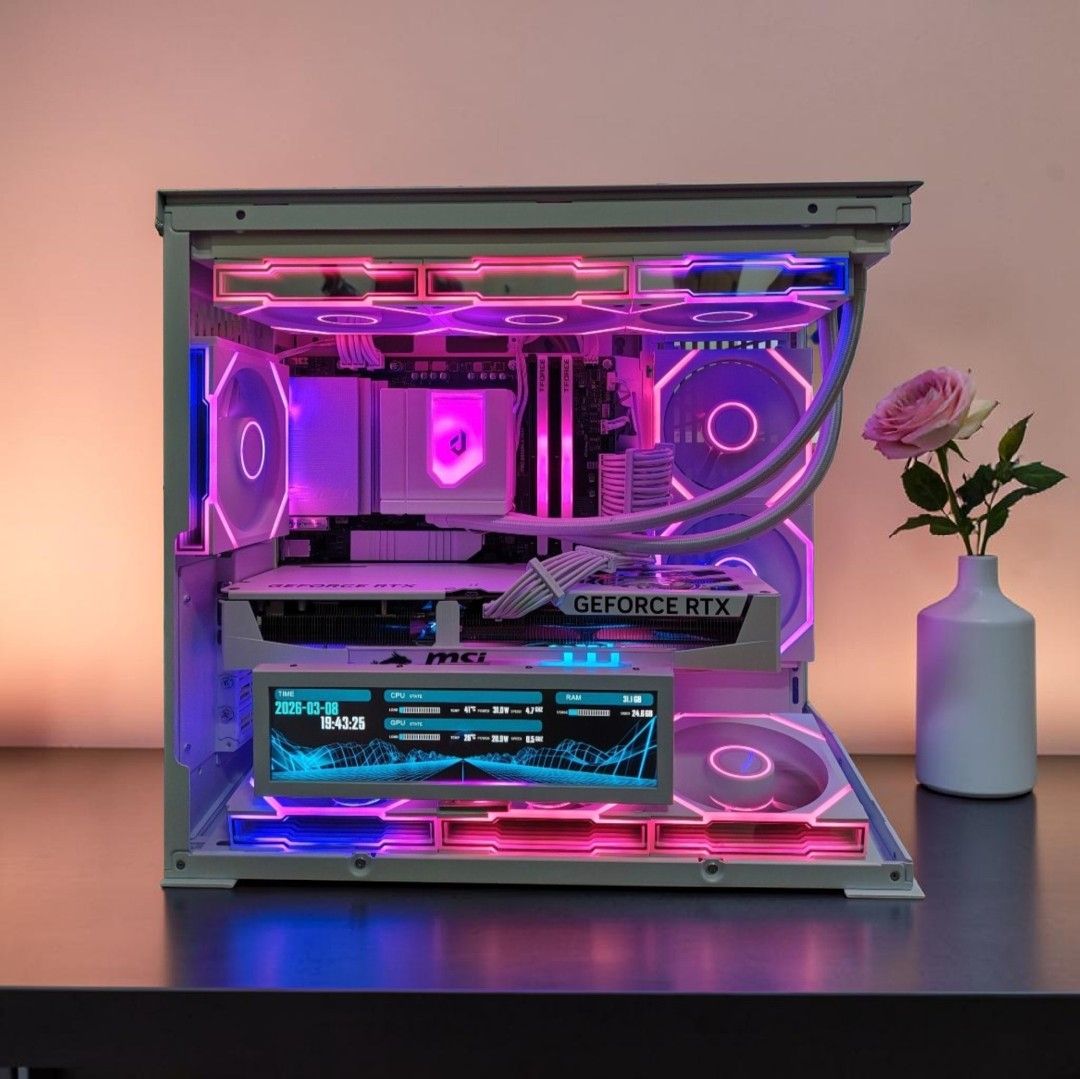 🔥【High-End White Gaming PC | Brand New Build | Beast Performance】🔥422284799142809601