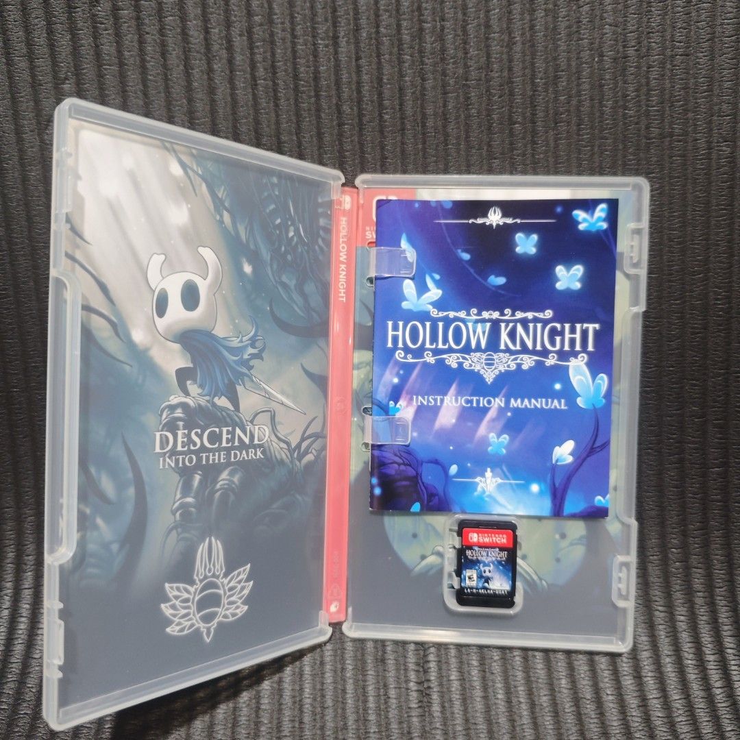 Hollow Knight Switch Game (Category: Nintendo) located in Quezon City. Submitted by shopme_gadget30 (Listing ID 1430939432, Image 2). Description: kindly read the details first for sale fixed price mint Condition tested and working With case and game card with booklet compatible to Nintendo switch usa region Shoopppppeee —,✅ can check out pm for the linnnkkk (If shoopppee check out, price is higher because of shooppppeee deduction qc area meet up