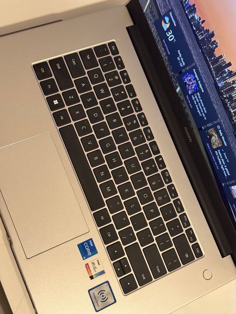 HUAWEI MateBook D15 Laptop with Case (Category: Laptops & Notebooks) located in Dasmarinas. Submitted by carmz.perez (Listing ID 1430922788, Image 2). Description: HUAWEI MateBook D 15 2022 Laptop | 11th Gen Intel® Core™ i5 Processor | 8GB+ ♡ Reason for Selling: Upgrading to MacBook ♡ Well-maintained (Lady Owned) ♡ Ready for use Key Specifications: Processor: 11th Gen Intel Core i5-1155G7 / i3-1115G4 Graphics: Intel Iris Xe Graphics Display: 15.6