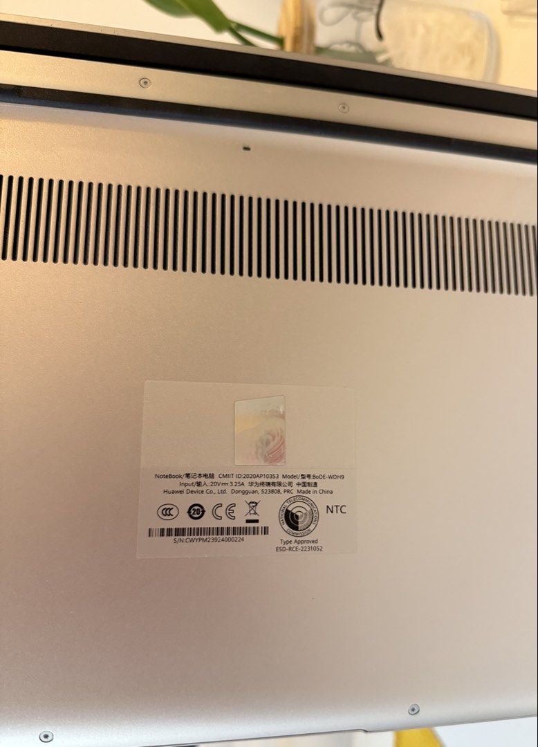 HUAWEI MateBook D15 Laptop with Case (Category: Laptops & Notebooks) located in Dasmarinas. Submitted by carmz.perez (Listing ID 1430922788, Image 3). Description: HUAWEI MateBook D 15 2022 Laptop | 11th Gen Intel® Core™ i5 Processor | 8GB+ ♡ Reason for Selling: Upgrading to MacBook ♡ Well-maintained (Lady Owned) ♡ Ready for use Key Specifications: Processor: 11th Gen Intel Core i5-1155G7 / i3-1115G4 Graphics: Intel Iris Xe Graphics Display: 15.6