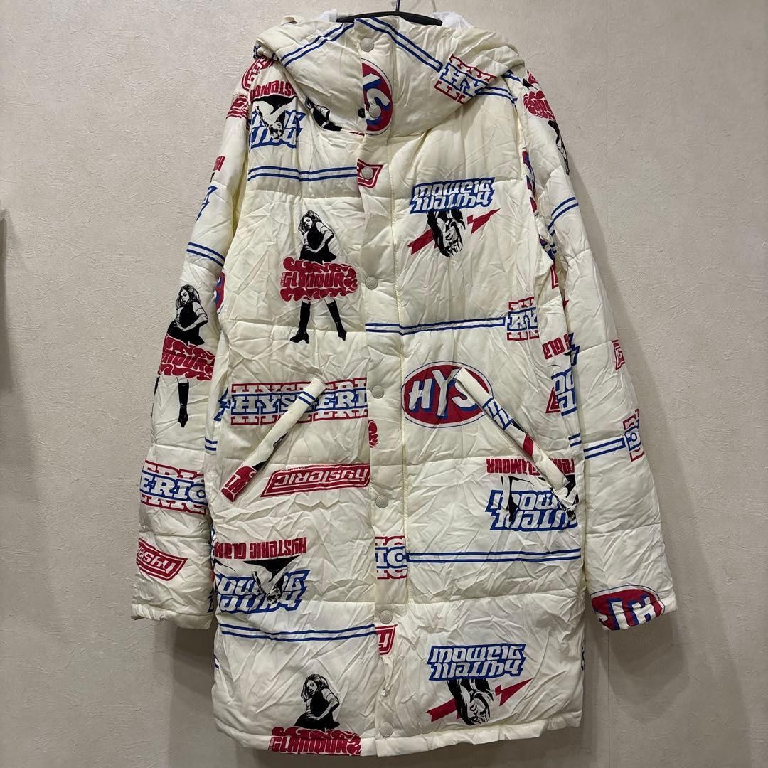 Hysteric Glamour Puffer Jacket (Category: Coats, Jackets and Outerwear) located in Manila. Submitted by horseskeepgoing (Listing ID 1430938552, Image 1). Description: Width 56cm Length 83cm Feel free for offers.