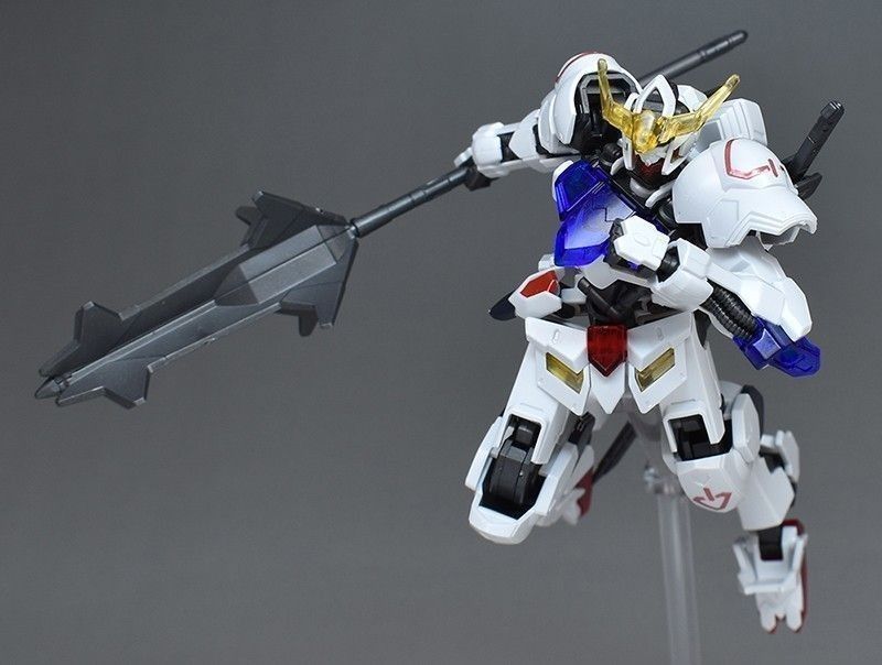 ICHIBAN KUJI Gundam Barbatos High grade Gunpla Solid Clear Model kit Mobile suit Gundam Iron Blooded Orphans IBO hg lucky draw Prize C 2022 ver japan special limited (Category: Gundam Model Kits) located in Singapore. Submitted by zackhere (Listing ID 1430842591, Image 3). Description: BNIB Gundam Barbatos Solid Clear Color High grade Model. Exclusive kit from Ichiban Kuji . A nice hg kit with lots of weapon for you to play around. Other than the