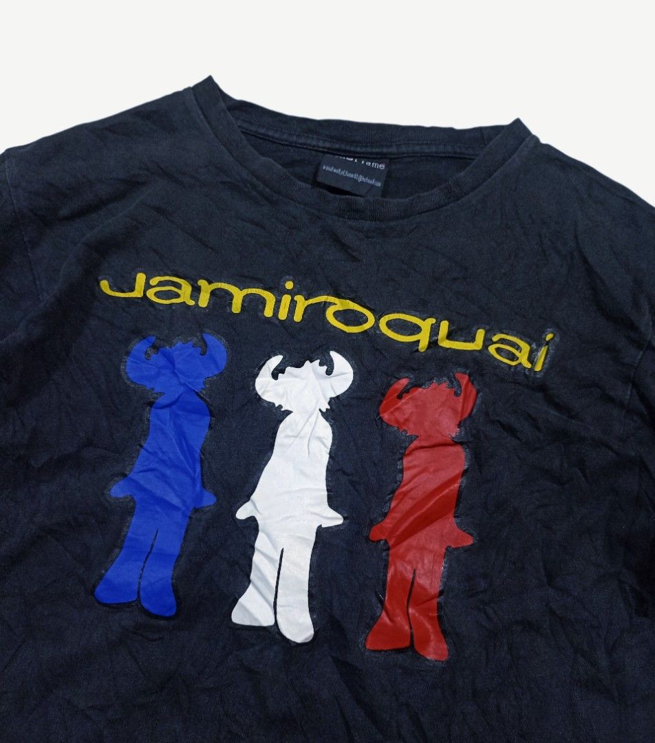Jamiroquai (Category: Tshirts & Polo Shirts ) located in Davao. Submitted by anythin6 (Listing ID 1430967652, Image 3). Description: Used Condition Width "19 Length "24 Add Shipping Fee .