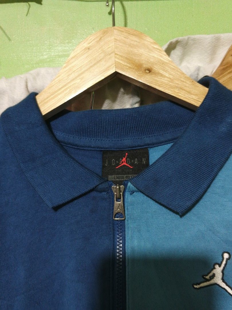 JORDAN POLO QZIP (Category: Others Tops) located in Manila. Submitted by wesleycomad21 (Listing ID 1430892552, Image 2). Description: ISSUE CUT WASH TAG.