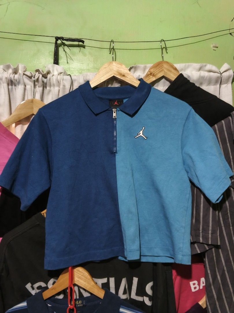 JORDAN POLO QZIP (Category: Others Tops) located in Manila. Submitted by wesleycomad21 (Listing ID 1430892552, Image 1). Description: ISSUE CUT WASH TAG.