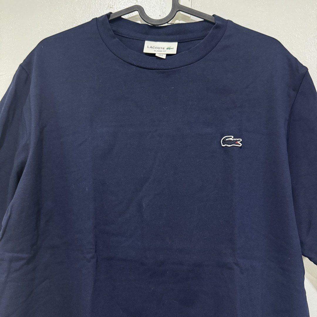 Lacoste Classic Fit Medium Navy Shirt (Category: Tshirts & Polo Shirts ) located in Manila. Submitted by basicstuffmnl (Listing ID 1430964498, Image 3). Description: Brand new nego Does not fit me im large Never used Just washed once but nver used.