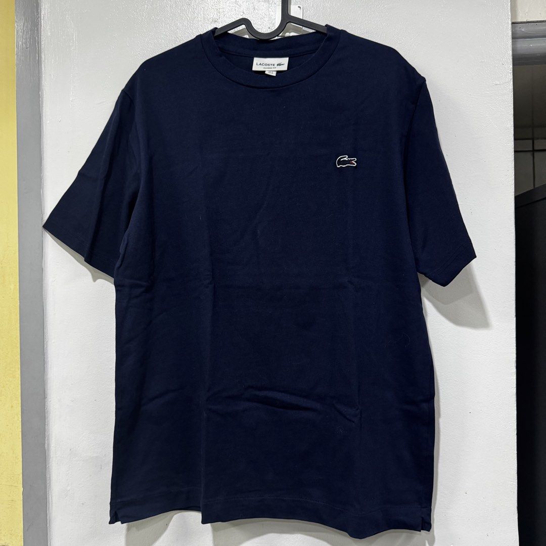 Lacoste Classic Fit Medium Navy Shirt (Category: Tshirts & Polo Shirts ) located in Manila. Submitted by basicstuffmnl (Listing ID 1430964498, Image 1). Description: Brand new nego Does not fit me im large Never used Just washed once but nver used.