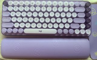 Logitech POP Keys Wireless Keyboard - Lilac439557019602135040