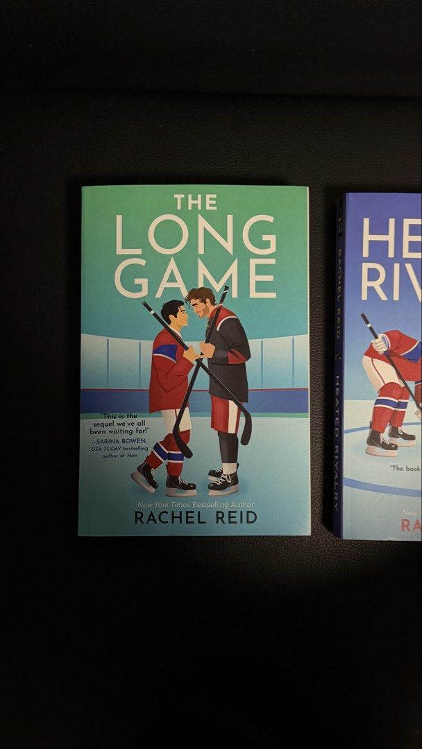 Long Game and Heated Rivalry (Category: Storybooks) located in Davao. Submitted by elleeeeee24 (Listing ID 1430895362, Image 3). Description: Hi! I’m selling my brand new copies of Long Game and Heated Rivalry by Rachel Reid. Both were originally purchased from Fully Booked and are in excellent, well-kept condition. I can also have them plastic-covered and resealed at Fully Booked to keep them protected from dust and scratches. Price: ₱1,800 (fix