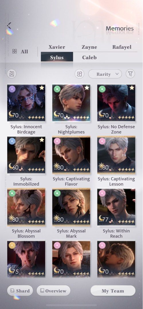 Love And Deepspace Account - Asia Server (Category: Game Gift Cards & Accounts) located in Las Pinas. Submitted by jeonclerysse (Listing ID 1430932021, Image 3). Description: 🌸FOR SALE! 🌸Kindly read : 🌸RFS- need funds for my sis medical needs -Love and Deepspace Account Asia Server -Well maintained account -Rafayel focus account but Sylus loves to come on this account (if ever you are a Sylus girlie 😊) -with 13,637 red diaz -Rename card (1x) 