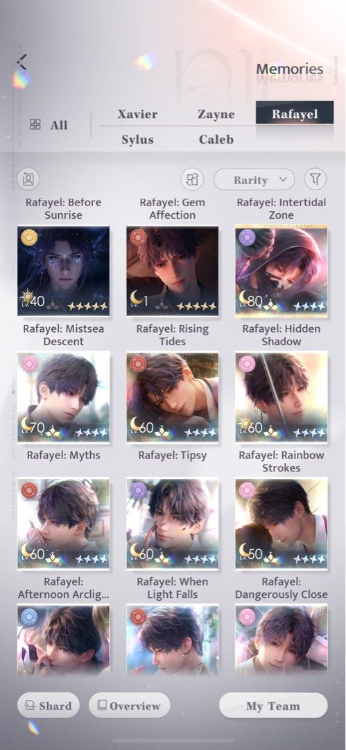 Love And Deepspace Account - Asia Server (Category: Game Gift Cards & Accounts) located in Las Pinas. Submitted by jeonclerysse (Listing ID 1430932021, Image 2). Description: 🌸FOR SALE! 🌸Kindly read : 🌸RFS- need funds for my sis medical needs -Love and Deepspace Account Asia Server -Well maintained account -Rafayel focus account but Sylus loves to come on this account (if ever you are a Sylus girlie 😊) -with 13,637 red diaz -Rename card (1x) 