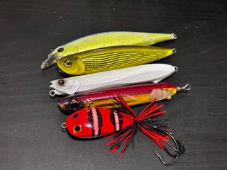 Coffret Leurres De Pêche DUO - Pokémon Pikachu, Kyogre, Psykokwak - Neuf - Fabrication Japonaise