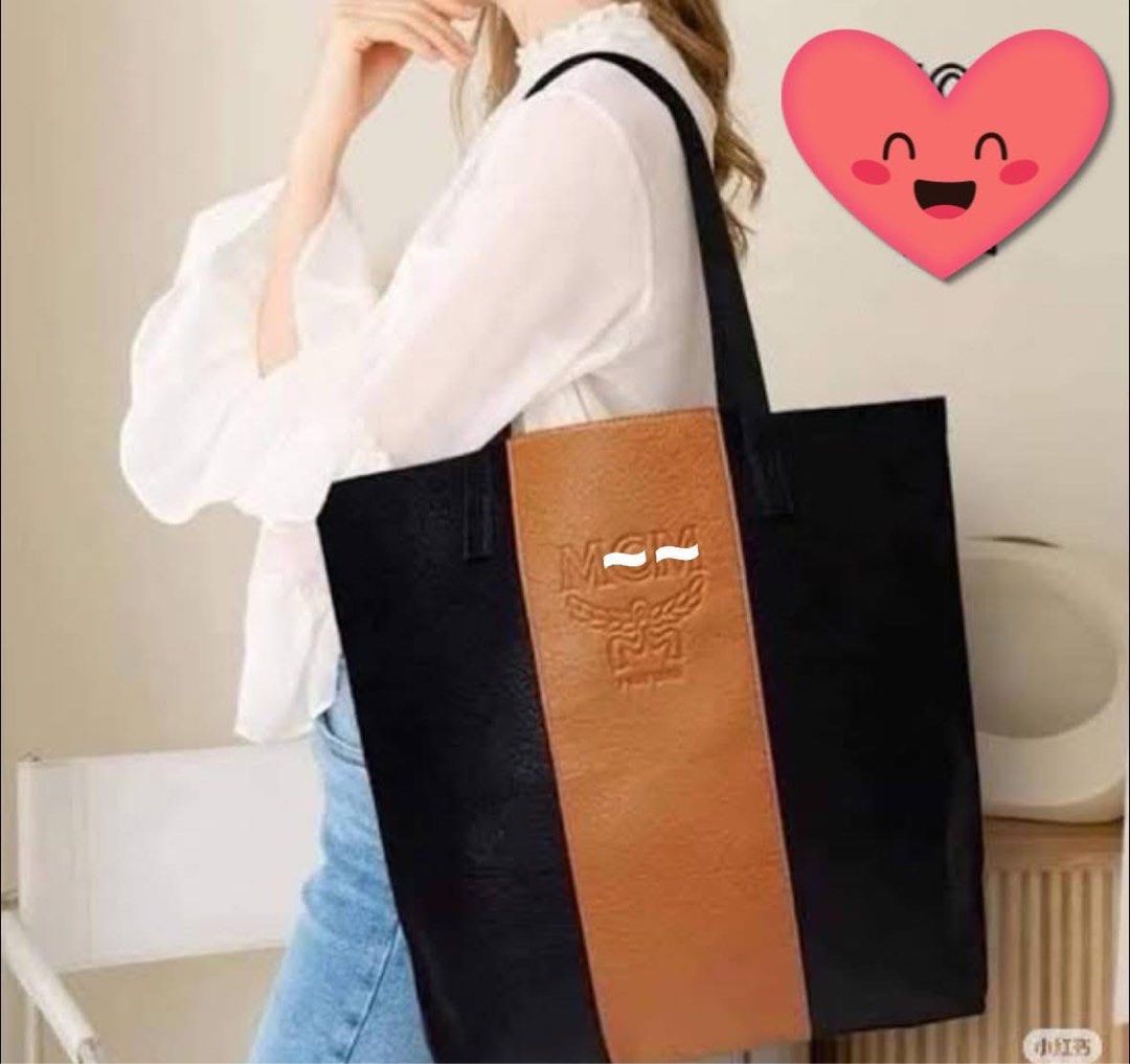 MCM tote bag authentic GWP (Category: Luxury Bags & Wallets) located in Las Pinas. Submitted by nugets (Listing ID 1430813629, Image 1). Description: Authentic GWP open tote bag.