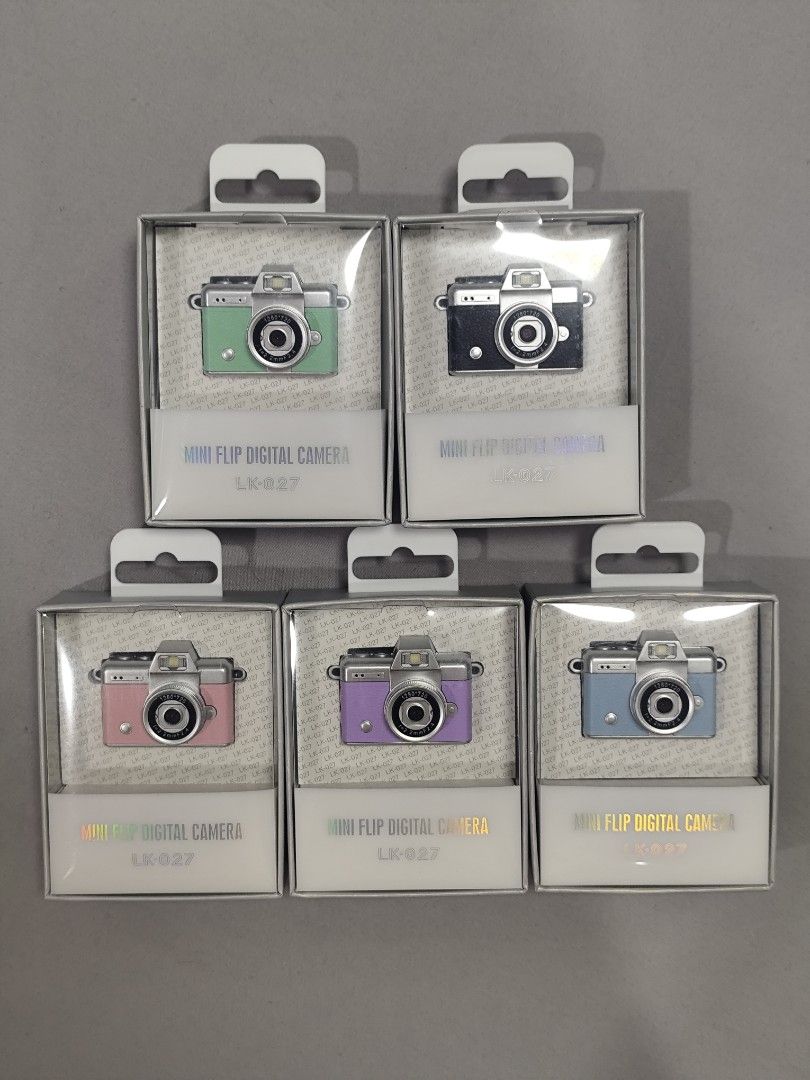 Mini Flip Digital Camera LK-027 w/ 8GB SD Card (Category: Cameras) located in Manila. Submitted by homewarefinds.ph (Listing ID 1430897652, Image 1). Description: Package Includes: 📸Mini Flip Digital Camera 📸8GB SD Card 📸Instruction Manual 📸Silver Neck Chain Features: ✨48 Megapixels ✨Various Filters ✨Front & Back Camera ✨Picture or Video Mode ✨Type-C Charging Port ✨SD Card Slot ✨Flash Colors Available: 🤍Green 🤍Pink 🤍Blue 🤍Black 🤍Purple.