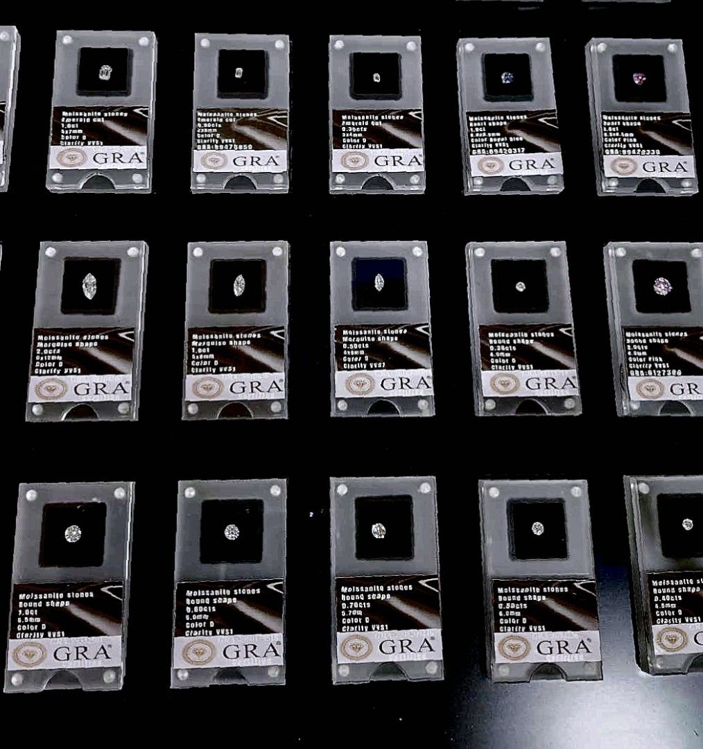 Moissanite Gemstone - Various Cuts (Category: Earrings) located in San Juan City. Submitted by jether03 (Listing ID 1419417674, Image 1). Description: FS: Moissanite Stones -Pre-order -50% DP required -For Pick-up or Delivery -Cheaper prices since I have a direct supplier Thank you and God bless.