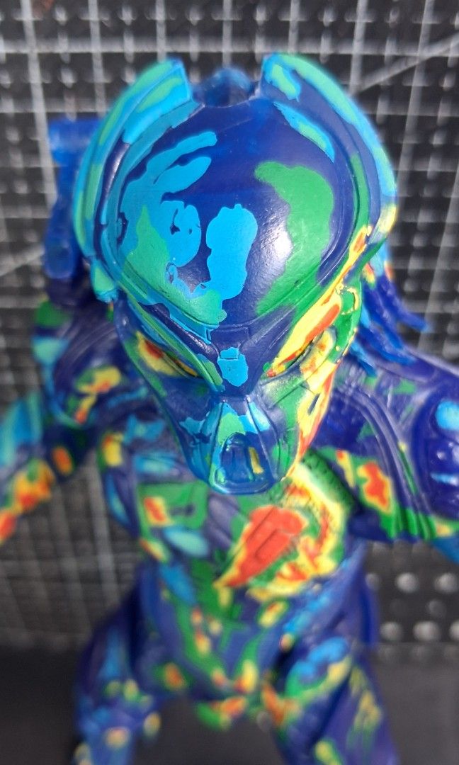 NECA THERMAL VISION FUGITIVE PREDATOR - TARGET EXCLUSIVE (THE PREDATOR 2018) (Category: Action & Battle Toys) located in Alcala. Submitted by delmidel121433 (Listing ID 1430851274, Image 3). Description: SALE!!! NECA THERMAL VISION FUGITIVE PREDATOR - TARGET EXCLUSIVE (THE PREDATOR 2018) Selling Price: P2500 * REMARKS: ✔️ Authentic, Back In Box ✔️ Tight Joints ✔️ Missing 1 Wrist Blade (Right Arm) * Location: ALCALA, PANGASINAN 2425 * Mode Of Paym