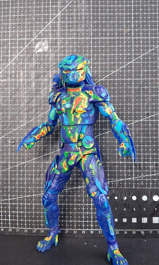 NECA THERMAL VISION FUGITIVE PREDATOR - TARGET EXCLUSIVE (THE PREDATOR 2018) (Category: Action & Battle Toys) located in Alcala. Submitted by delmidel121433 (Listing ID 1430851274, Image 1). Description: SALE!!! NECA THERMAL VISION FUGITIVE PREDATOR - TARGET EXCLUSIVE (THE PREDATOR 2018) Selling Price: P2500 * REMARKS: ✔️ Authentic, Back In Box ✔️ Tight Joints ✔️ Missing 1 Wrist Blade (Right Arm) * Location: ALCALA, PANGASINAN 2425 * Mode Of Paym