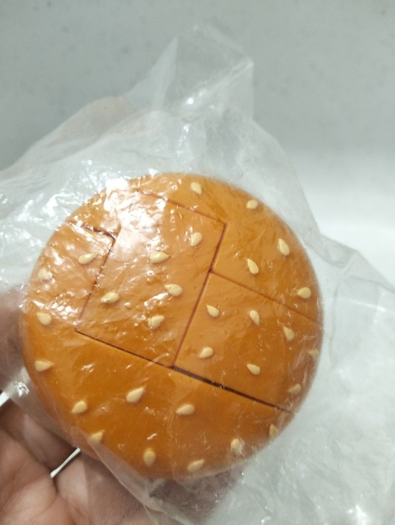 New Cathay Pacific Burger Puzzle Toy (Category: Board Games & Puzzles) located in Baguio. Submitted by toys_of_yesteryear (Listing ID 1430932771, Image 2). Description: 📌loc. Baguio ------------------------- “If your offer is accepted, please stay in touch and keep the seller updated. Open communication helps ensure we don’t waste each other’s time.” -------------------------- 📌 Brand: Cathay Pacific 📌 Burger puzzle Toy. Hard to find item. Imp