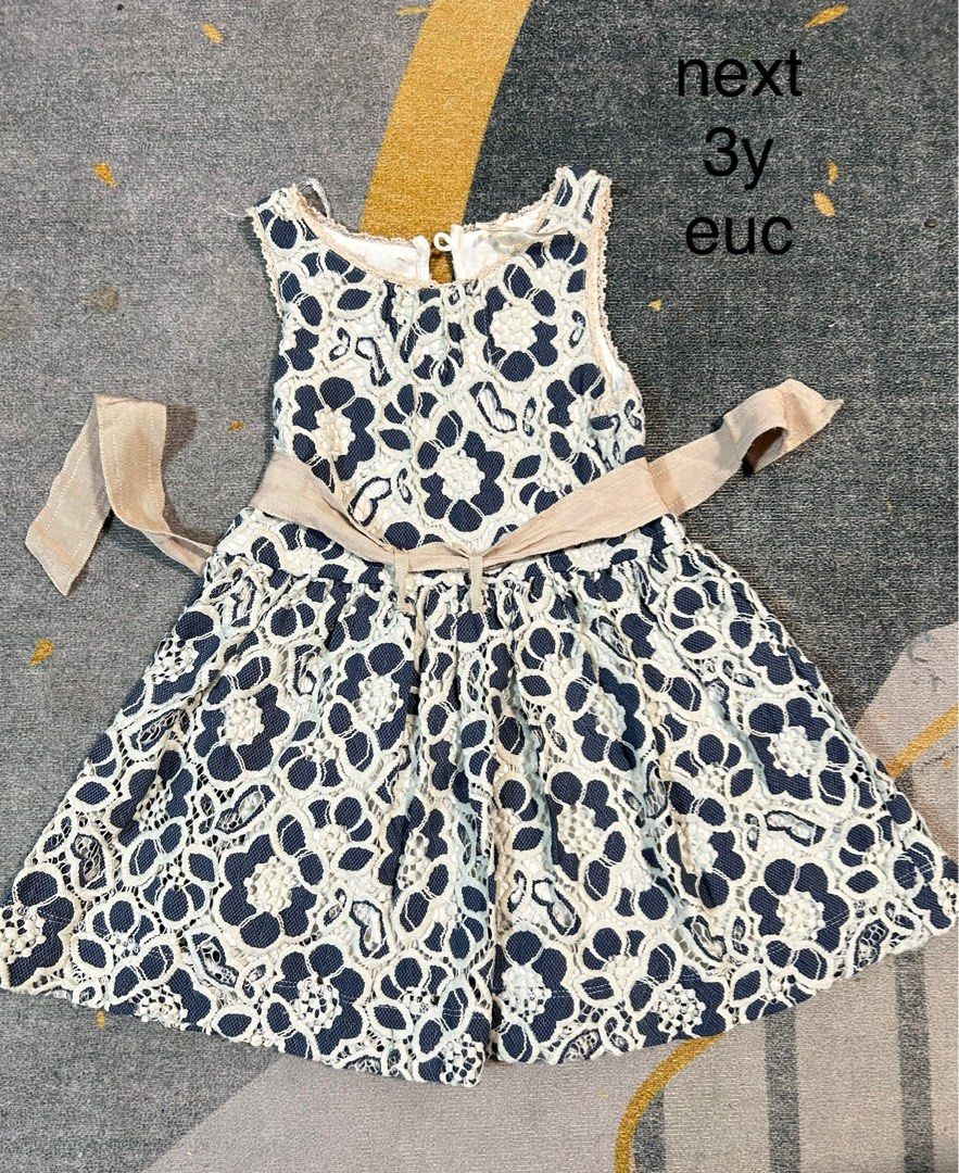 Next 3Y Floral Dress (Category: Babies & Kids Fashion) located in Rizal. Submitted by threegoddess (Listing ID 1430968329, Image 1). Description: .