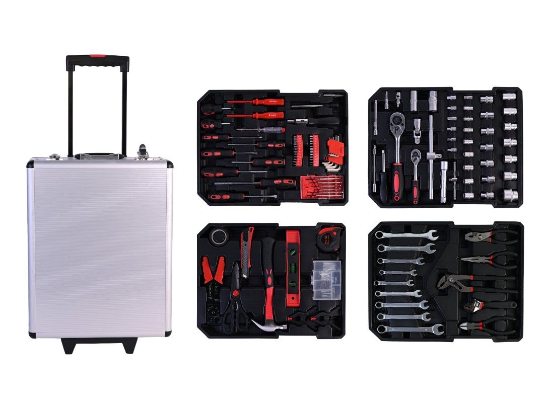 ODIN TOOLS MASTERPRO 4 LAYER TROLLEY TOOL CASE TOOL BOX (Category: Construction Tools & Equipment) located in Makati City. Submitted by simpleconfidence (Listing ID 1430934362, Image 1). Description: ODIN Tools MasterPro 4-Layer Trolley Tool Case Tool Box 🔧 ODIN TOOLS MasterPro 4-Layer Trolley Case Bring your workshop anywhere you go. The ODIN TOOLS MasterPro is a complete professional-grade toolkit neatly organized in a durable aluminum trolley